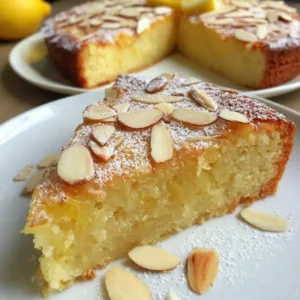 Flourless Almond Lemon Sunshine Cake