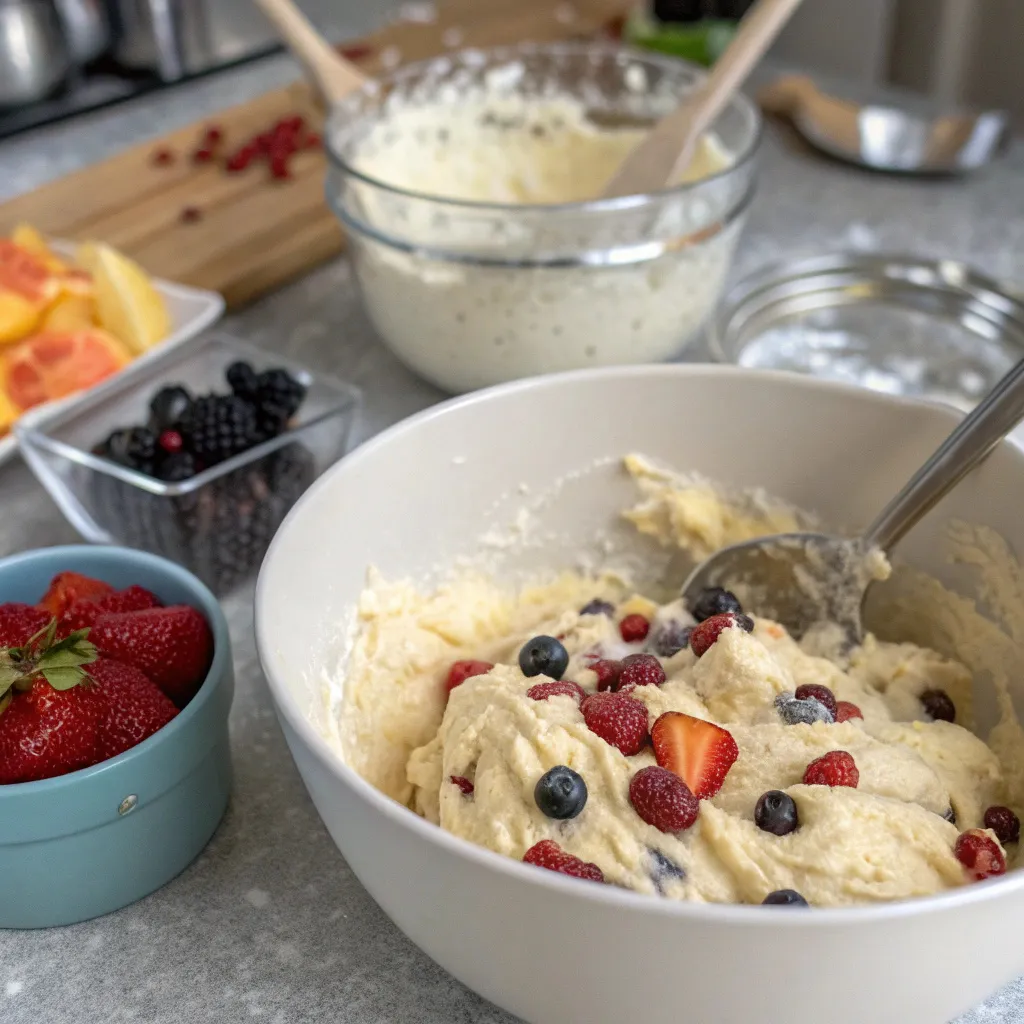 Fluffy Fruit Loaf Cake