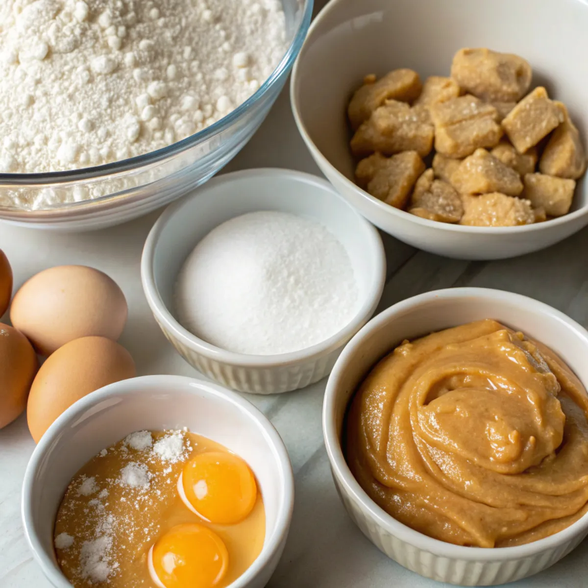 Gooey Peanut Butter Cookie Bites