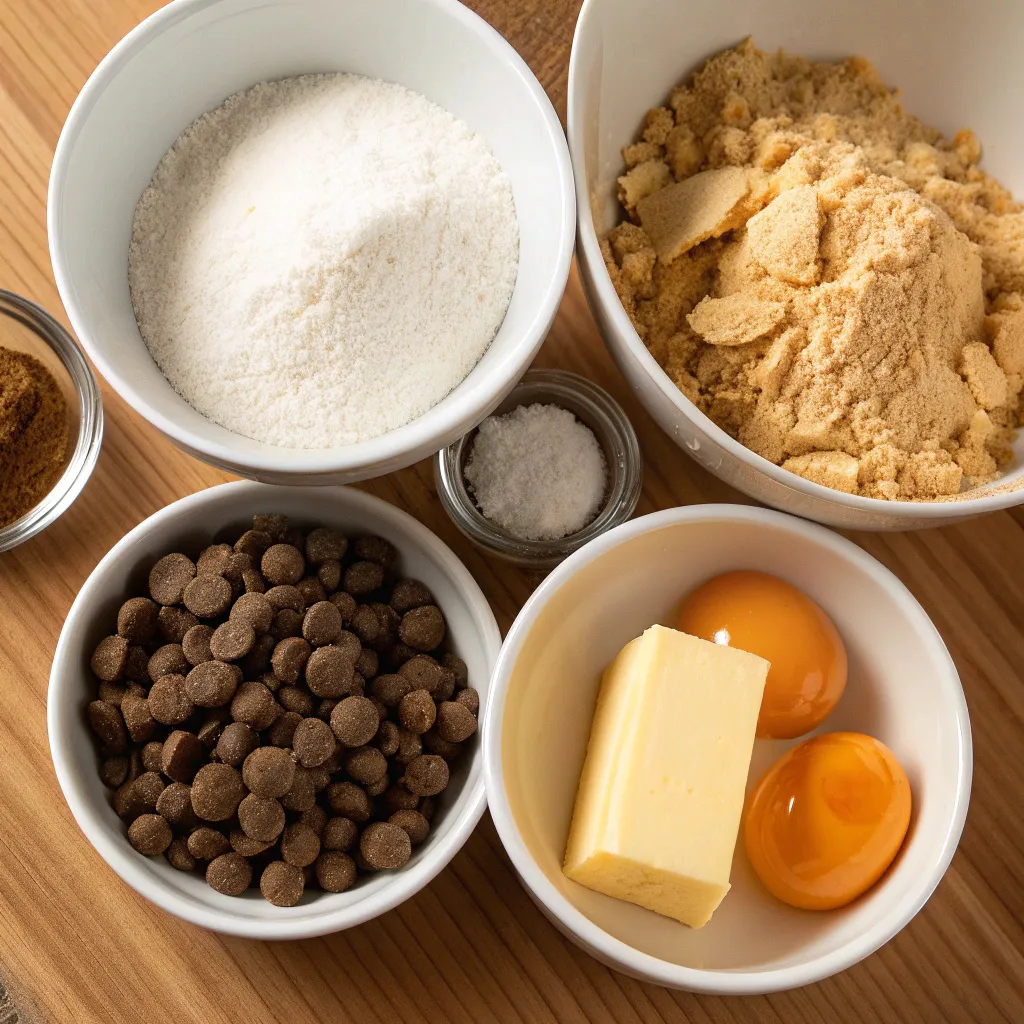 Gooey Toffee Brown Butter Chocolate Chip Cookies