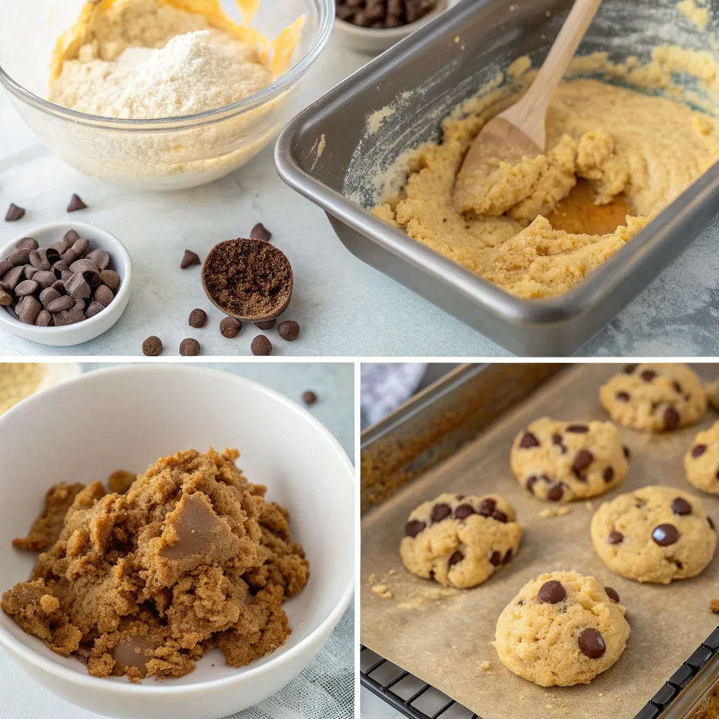 Gooey Toffee Brown Butter Chocolate Chip Cookies