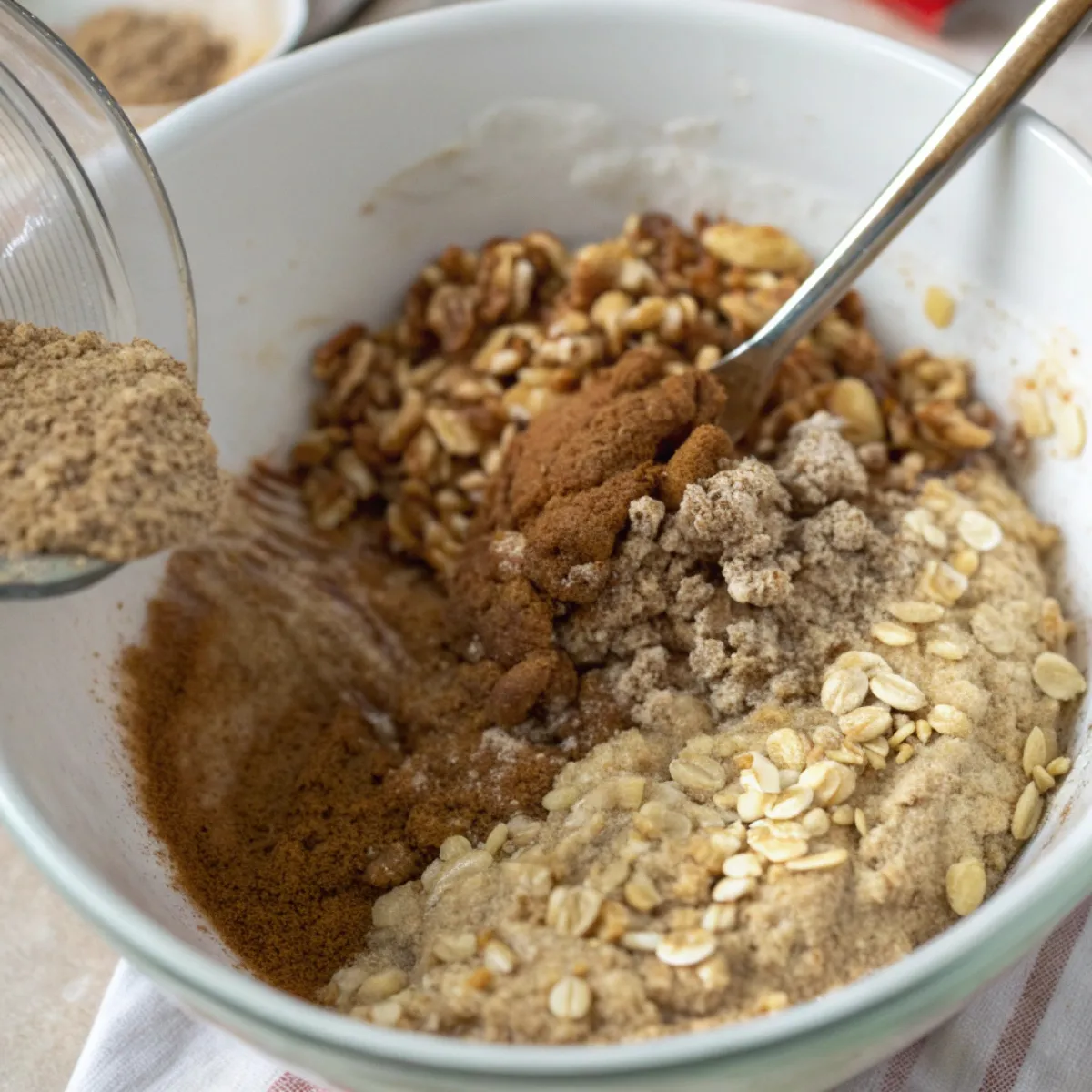 Cinnamon Roll Baked Oatmeal