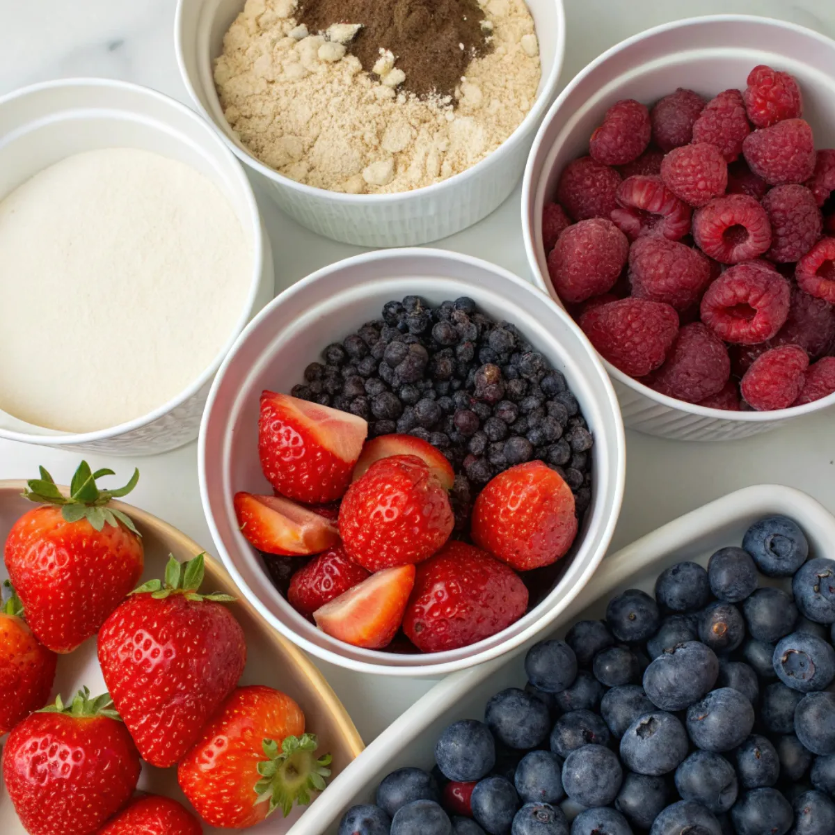 Powerfully Delicious High Protein Triple Berry Bake — 7 Feel-Good Reasons This Family Favorite Wins Every Morning 7 High Protein Triple Berry Bake