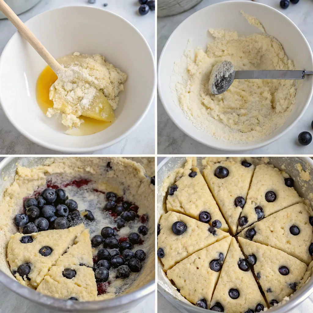 Keto Blueberry Scones