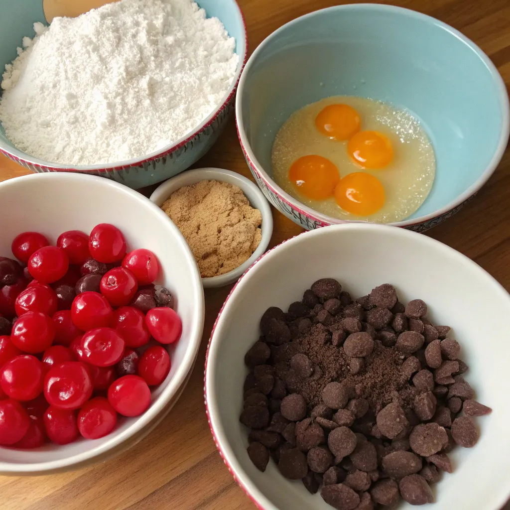 Maraschino Cherry Chocolate Chip Cookies