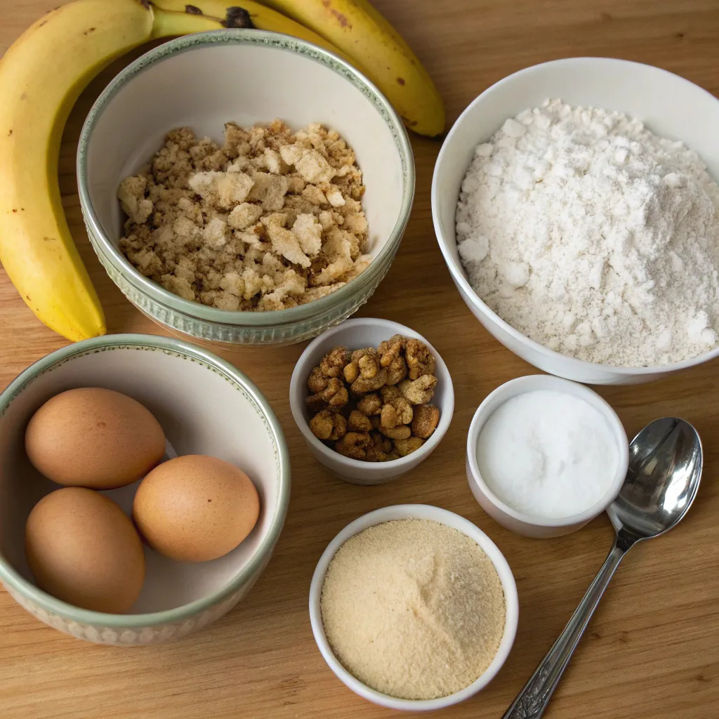 Moist Banana Nut Muffins
