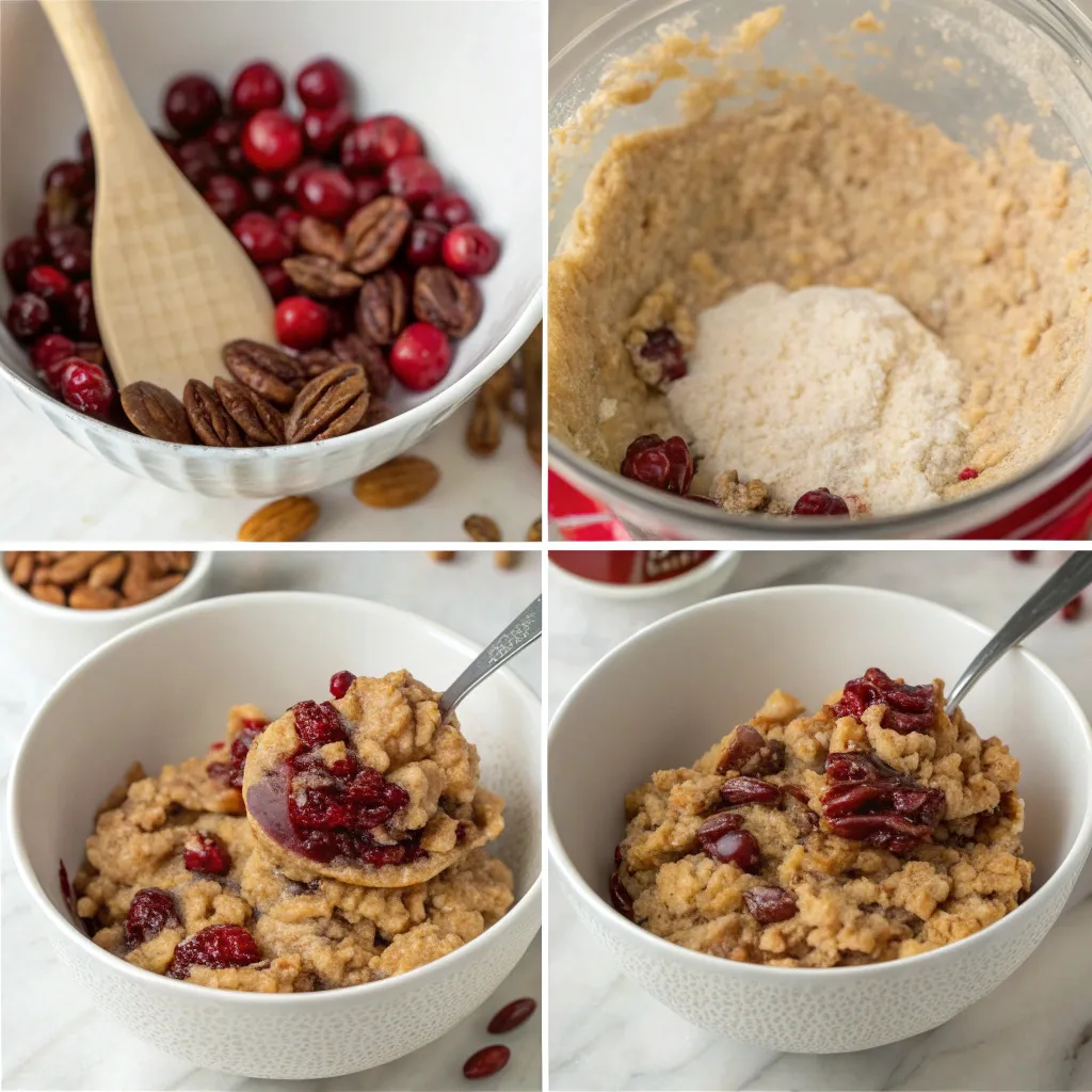 No-Bake Cranberry Pecan Praline Cookies (Chewy, Buttery & Old-Fashioned) 8 No-Bake Cranberry Pecan Praline Cookies