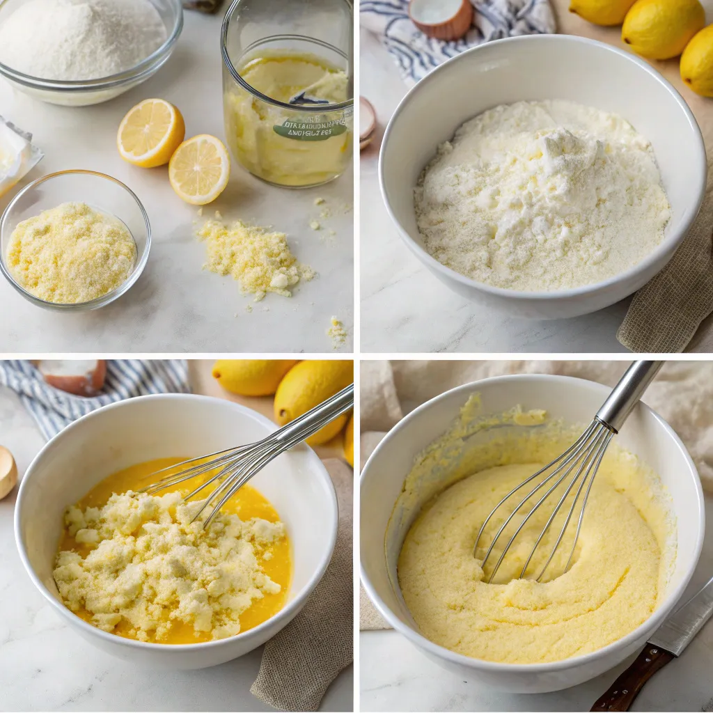 No-Flour Lemon Cottage Cheese Snack Cake