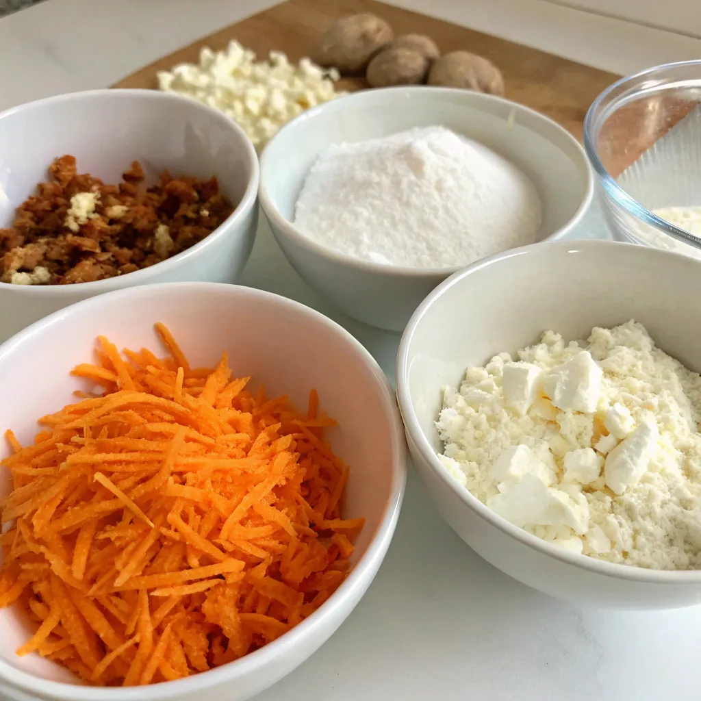 No Sugar Cottage Cheese Carrot Cake Bars