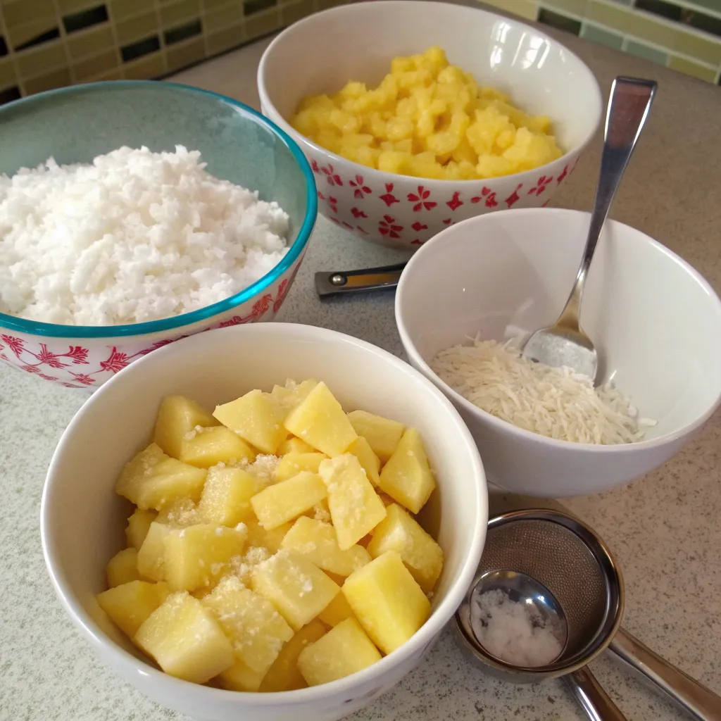 Pineapple Coconut Bars