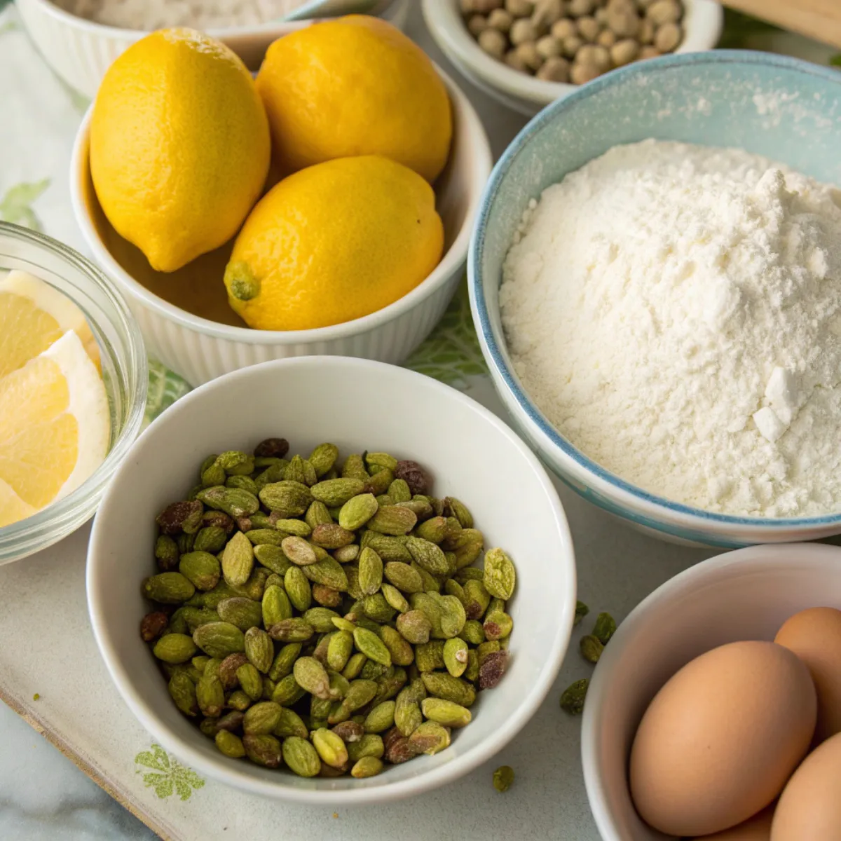 Pistachio Lemon Breakfast Bread