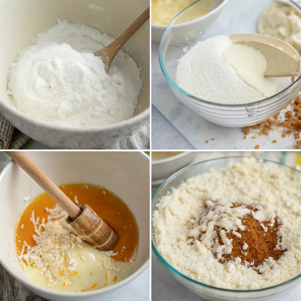 Simple Coconut Cake with Honey and Coconut