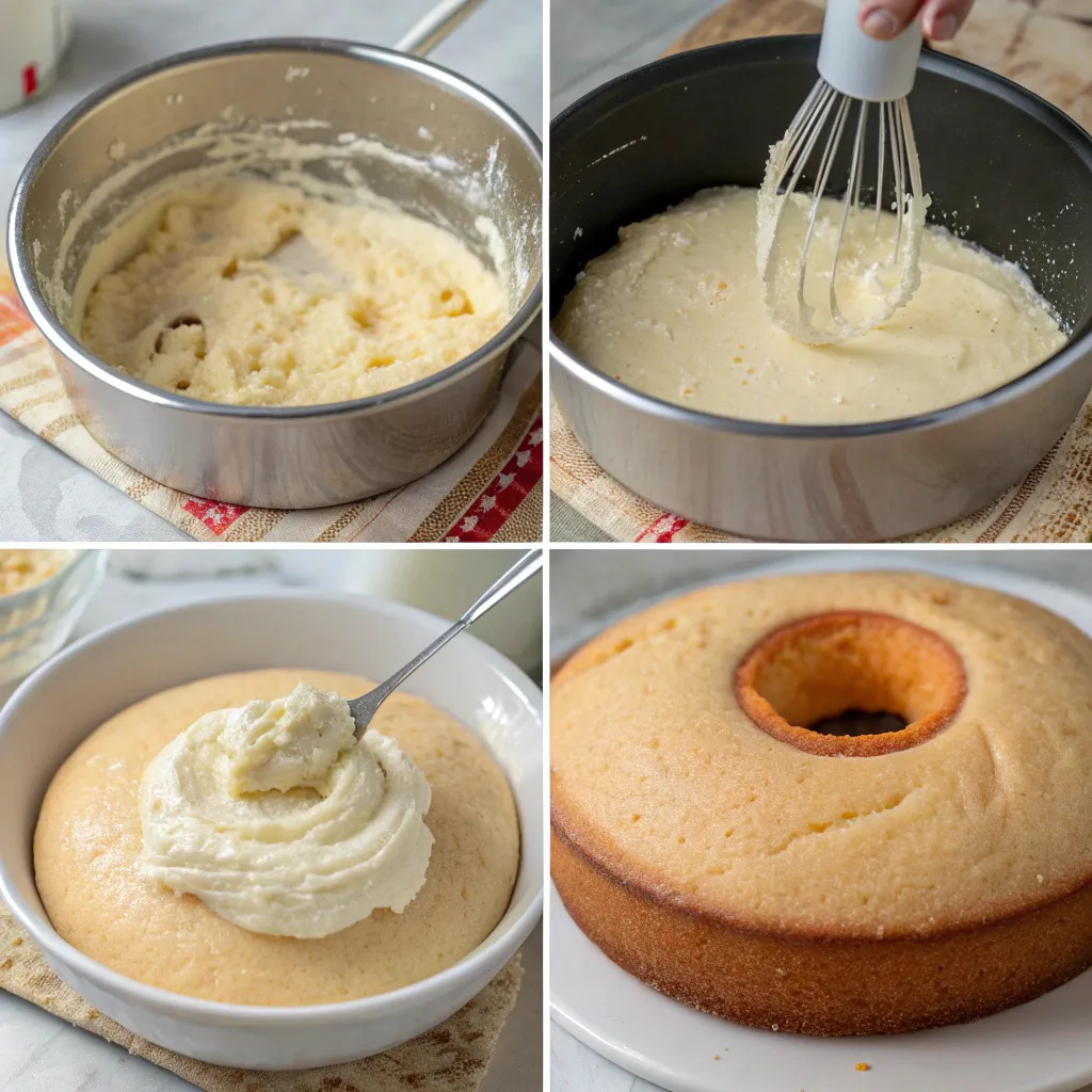 Soft Vanilla Donut Cake