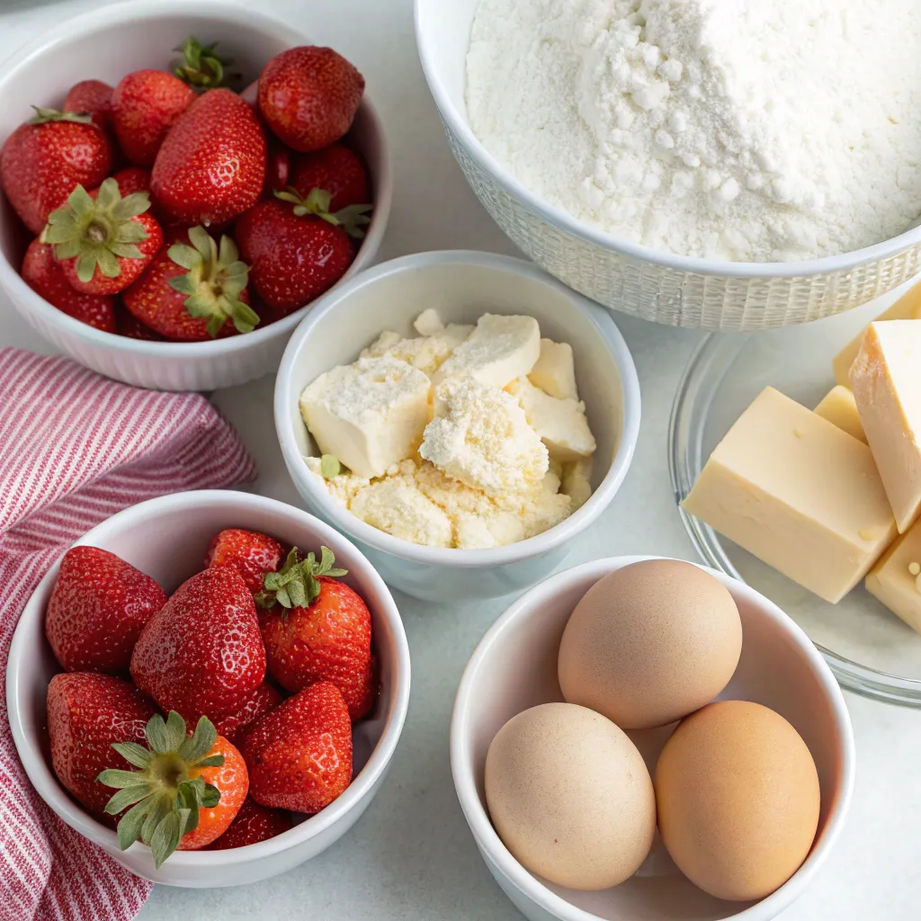 Strawberry Cream Cheese Muffins