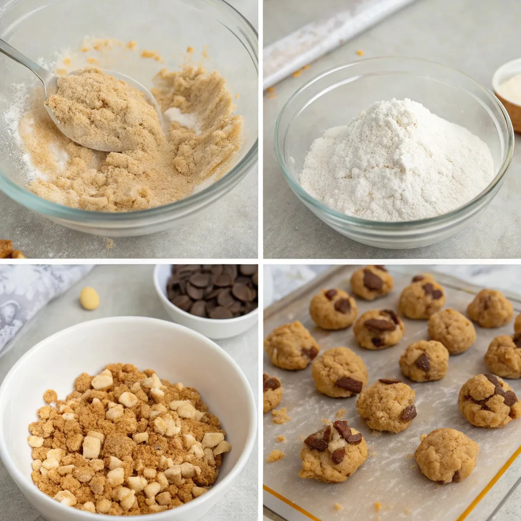 Sugar-Free Mini Toffee Crunch Cookies