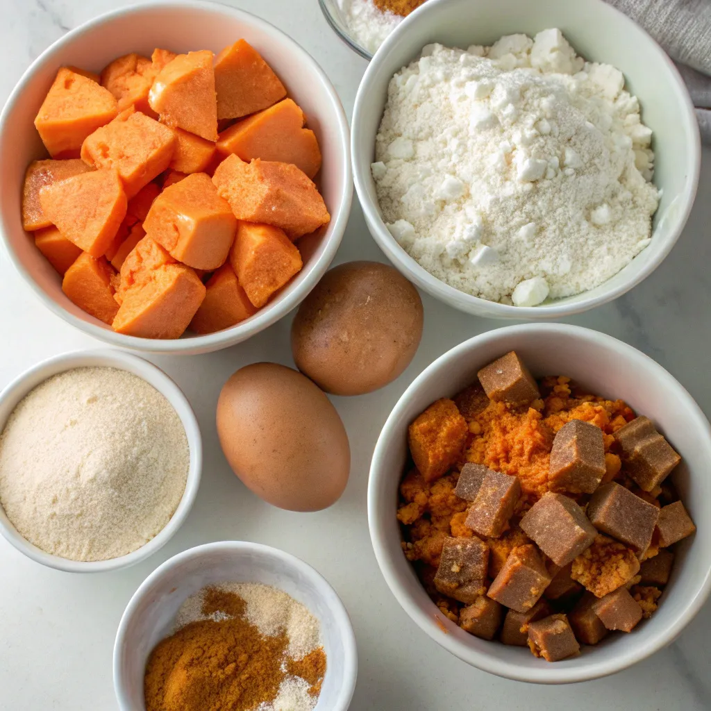 Sweet Potato Cottage Cheese Breakfast Cobbler