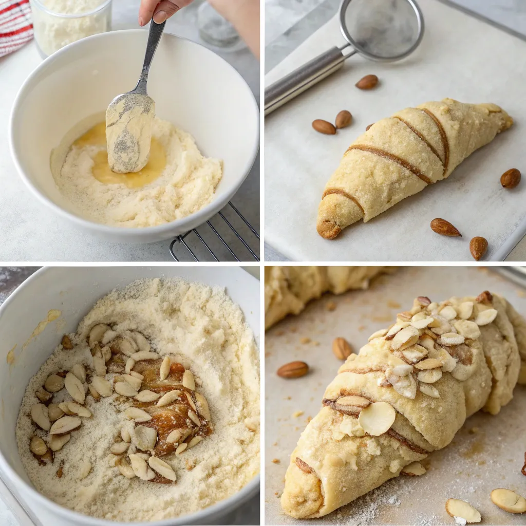 Easy Vegan Almond Croissant
