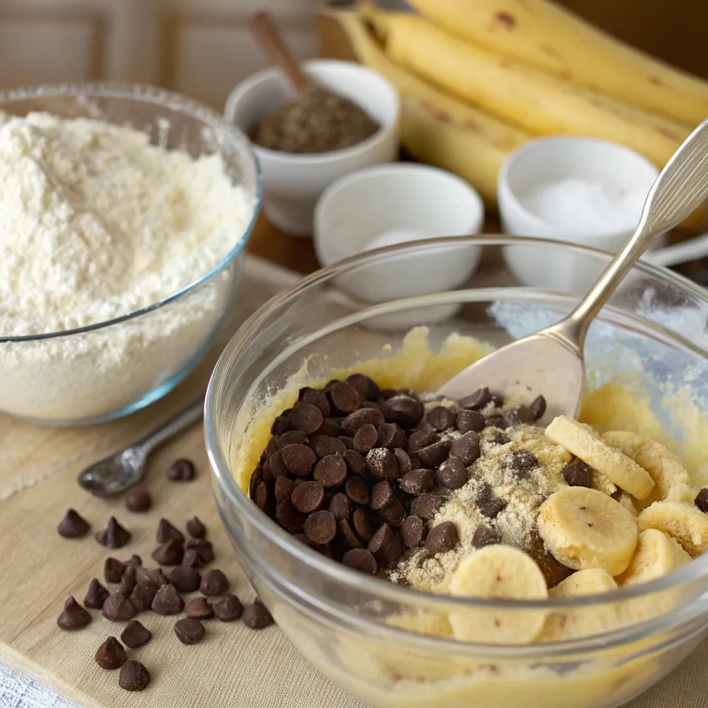 Chocolate Covered Banana Brownies