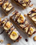 Banana Choco Cottage Cheese Bars