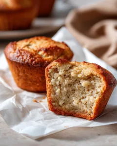 Banana Cottage Cheese Muffins