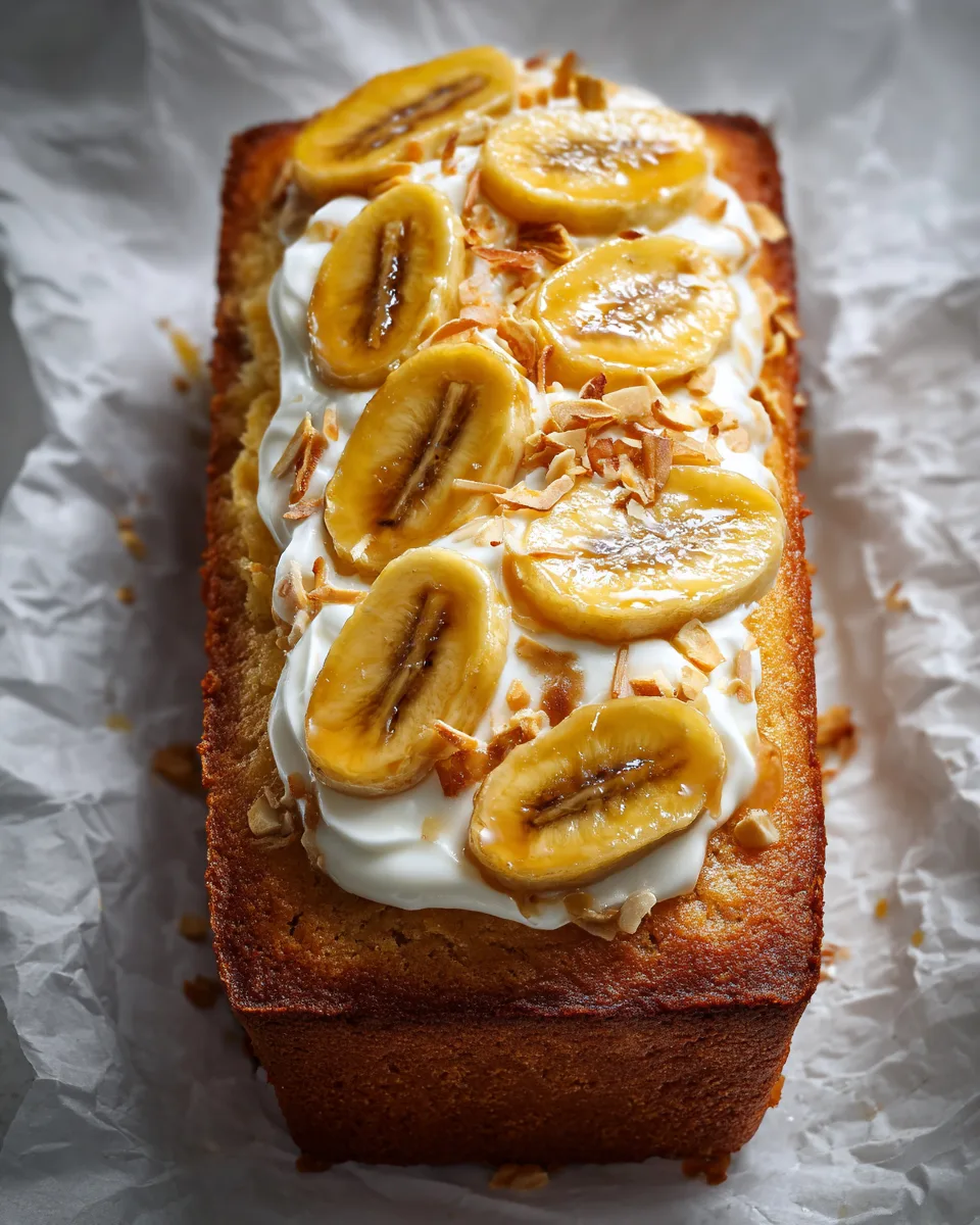 Banana Pudding Pound Cake