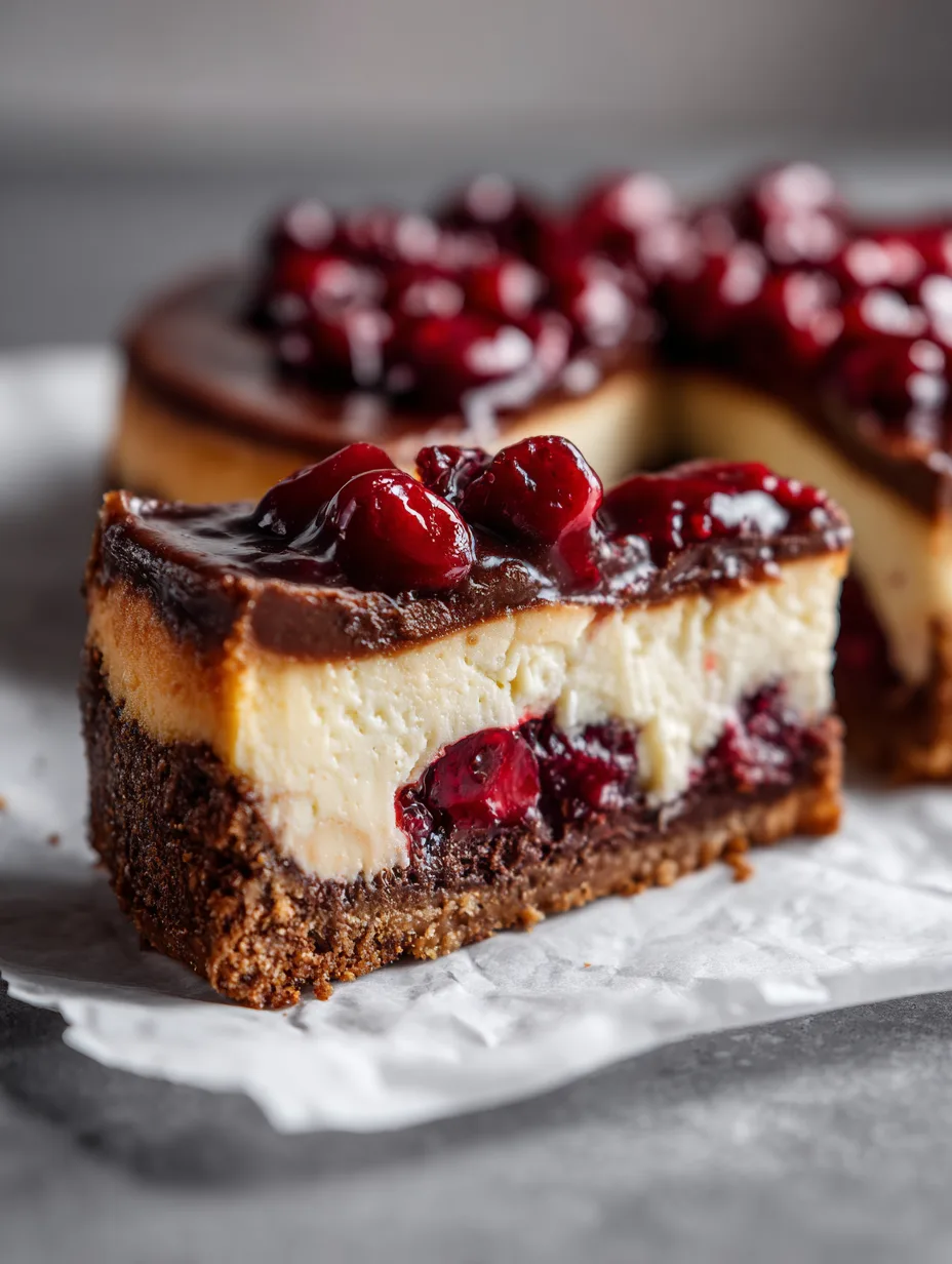 Black Forest Cheesecake
