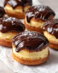 Boston Cream Pie Cookie Bites