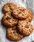 Chewy Oatmeal Pecan Cookies
