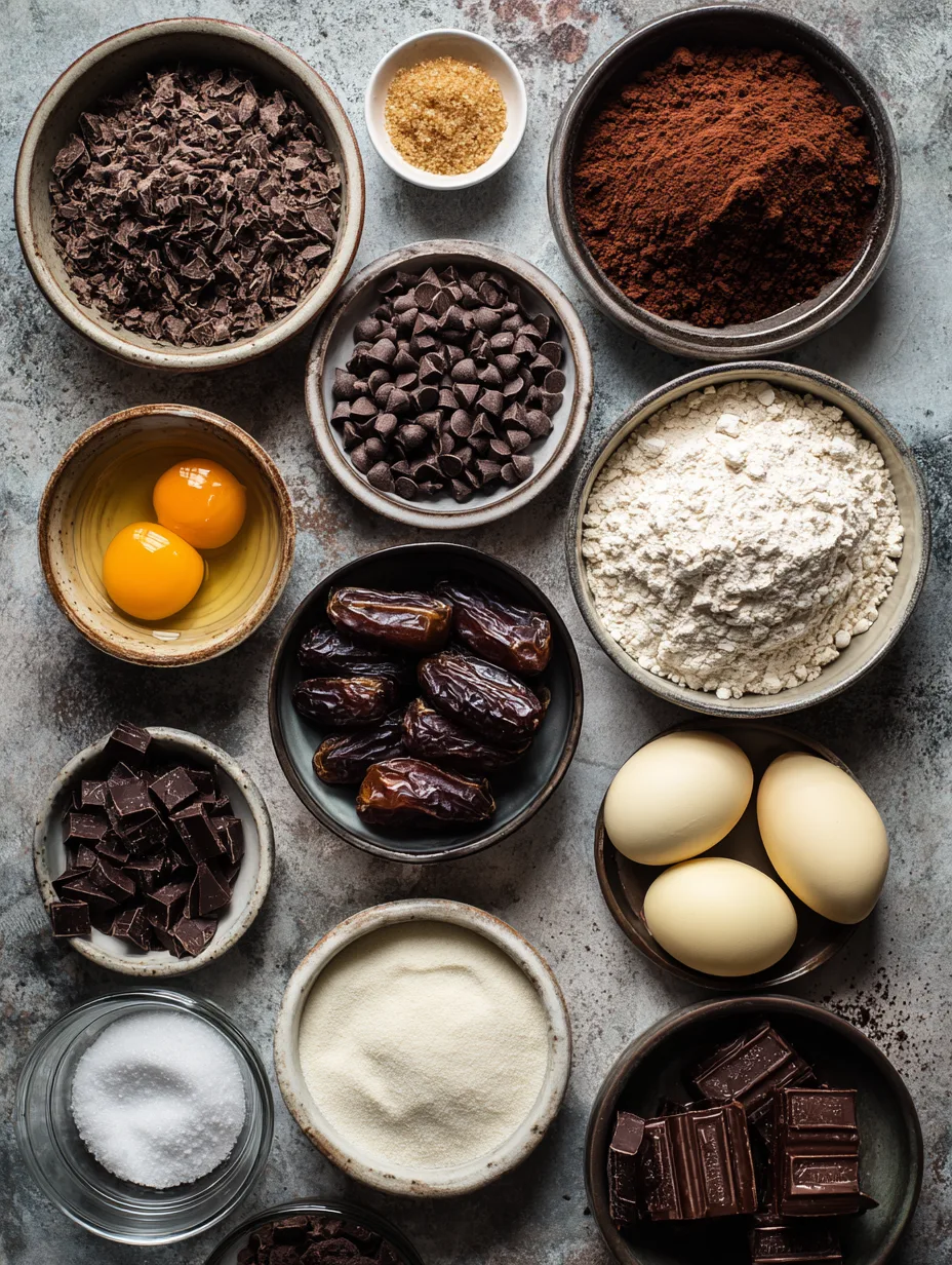 Chocolate Date Muffins