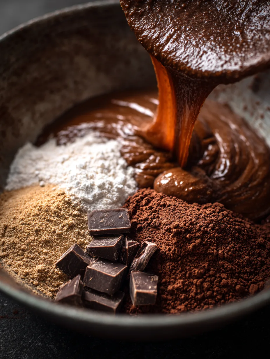 Chocolate Date Muffins