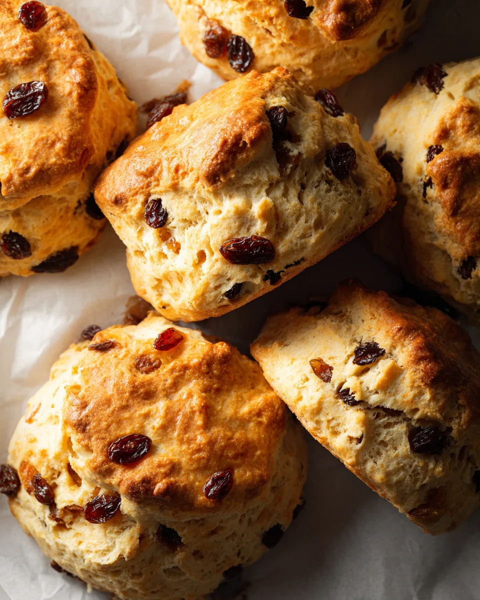 Orange Raisin Scone