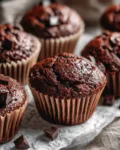 Pure Chocolate Bliss Muffins