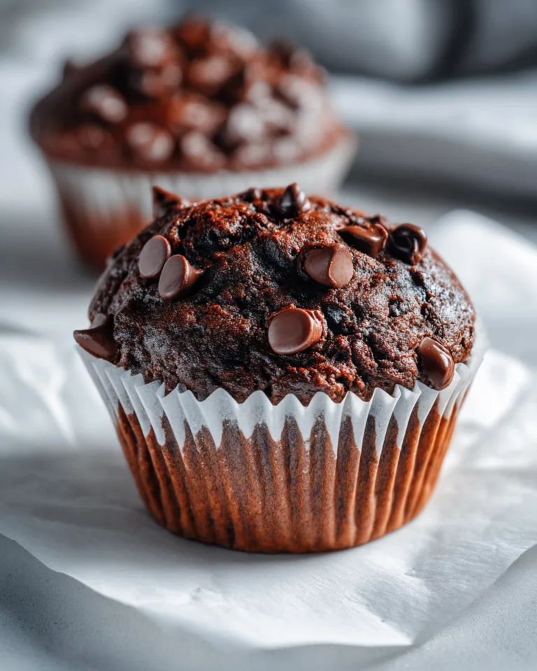 Pure Chocolate Bliss Muffins