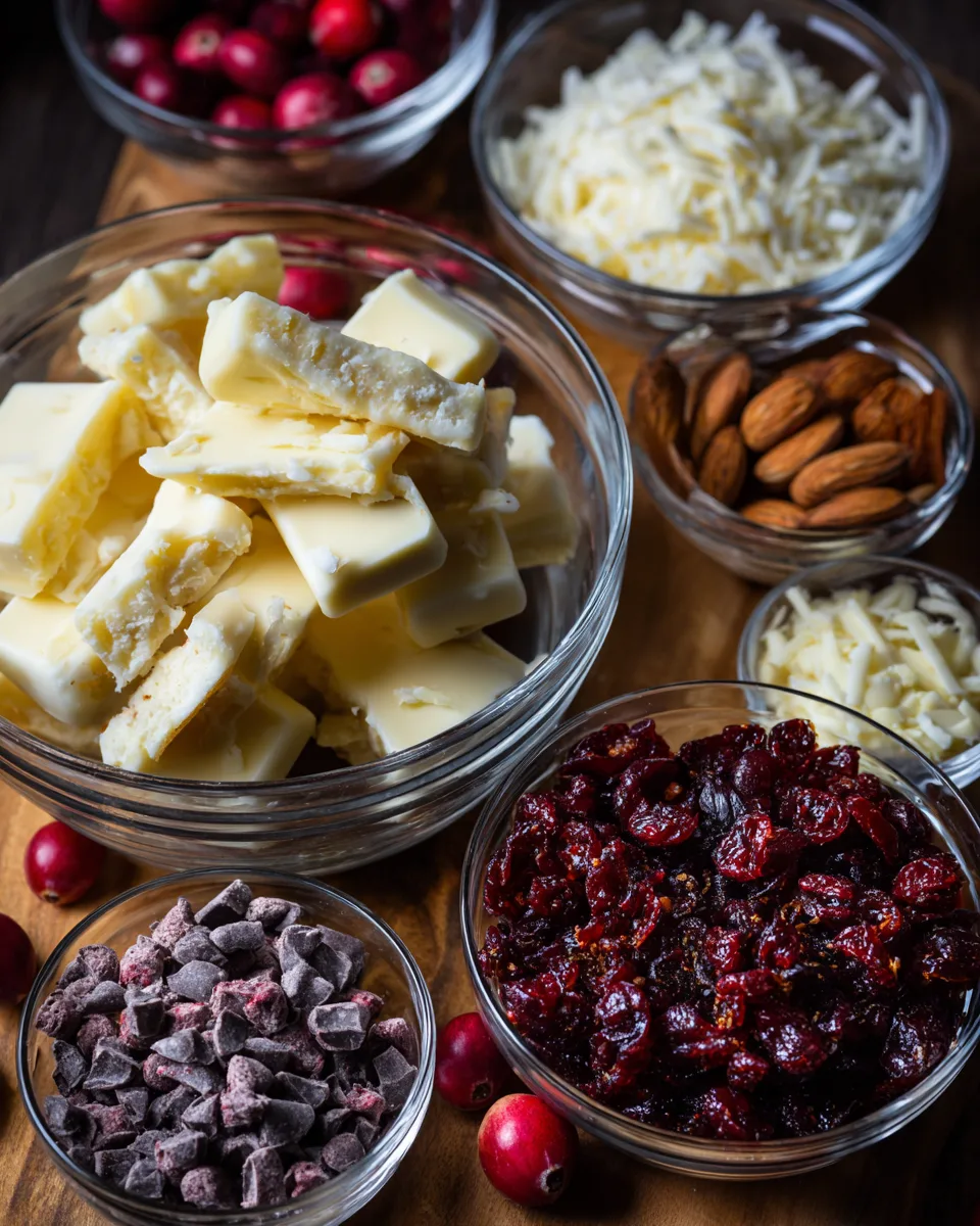 White Chocolate Cranberry Soft Squares