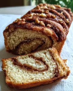 Cinnamon Swirl High-Protein Breakfast Bread