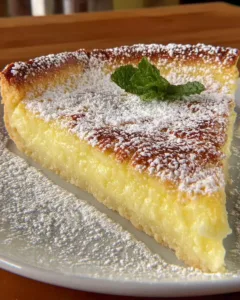 Silky Lemon Ricotta Tart