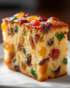 Ultra-Soft Butter Fruit Cake