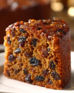 Raisin-Only Fruit Cake