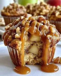 Caramel Apple Muffins