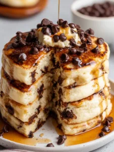 Sugar-Free Chocolate Chip Pancakes