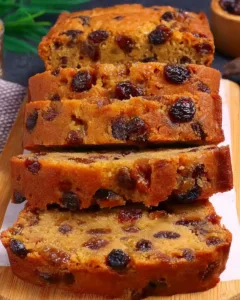 Fluffy Fruit Loaf Cake