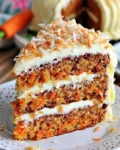Hawaiian Carrot Cake with Coconut Icing
