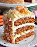 Hawaiian Carrot Cake with Coconut Icing