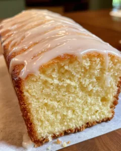 Buttery Vanilla Pound Cake