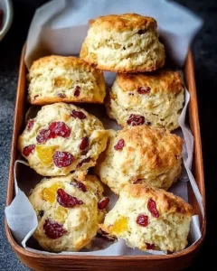 Cranberry Orange Scones