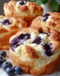 Cottage Cheese Blueberry Cloud Bread