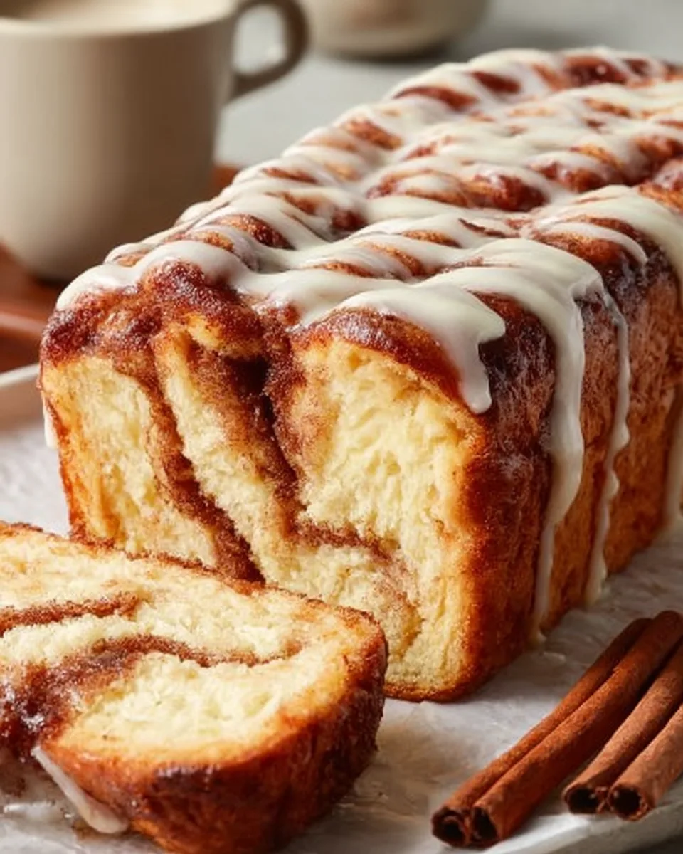 High-Protein Cottage Cheese Cinnamon Roll Bread