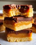 No-Bake Millionaire’s Shortbread Bars