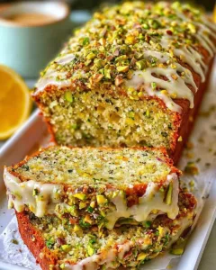 Pistachio Lemon Breakfast Bread
