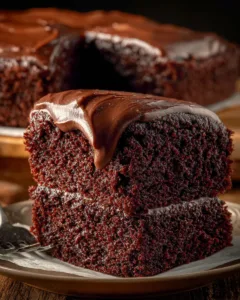 One Bowl Chocolate Cake